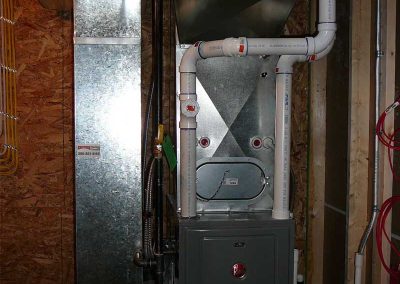 New-home furnace install