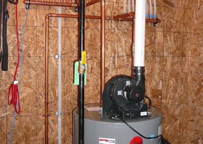 Water heater install